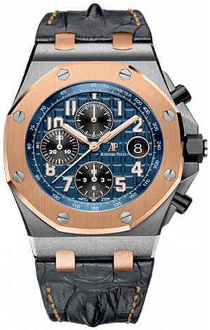 Review 26471SR.OO.D101CR.01 Fake Audemars Piguet Royal Oak Offshore Chronograph watch - Click Image to Close